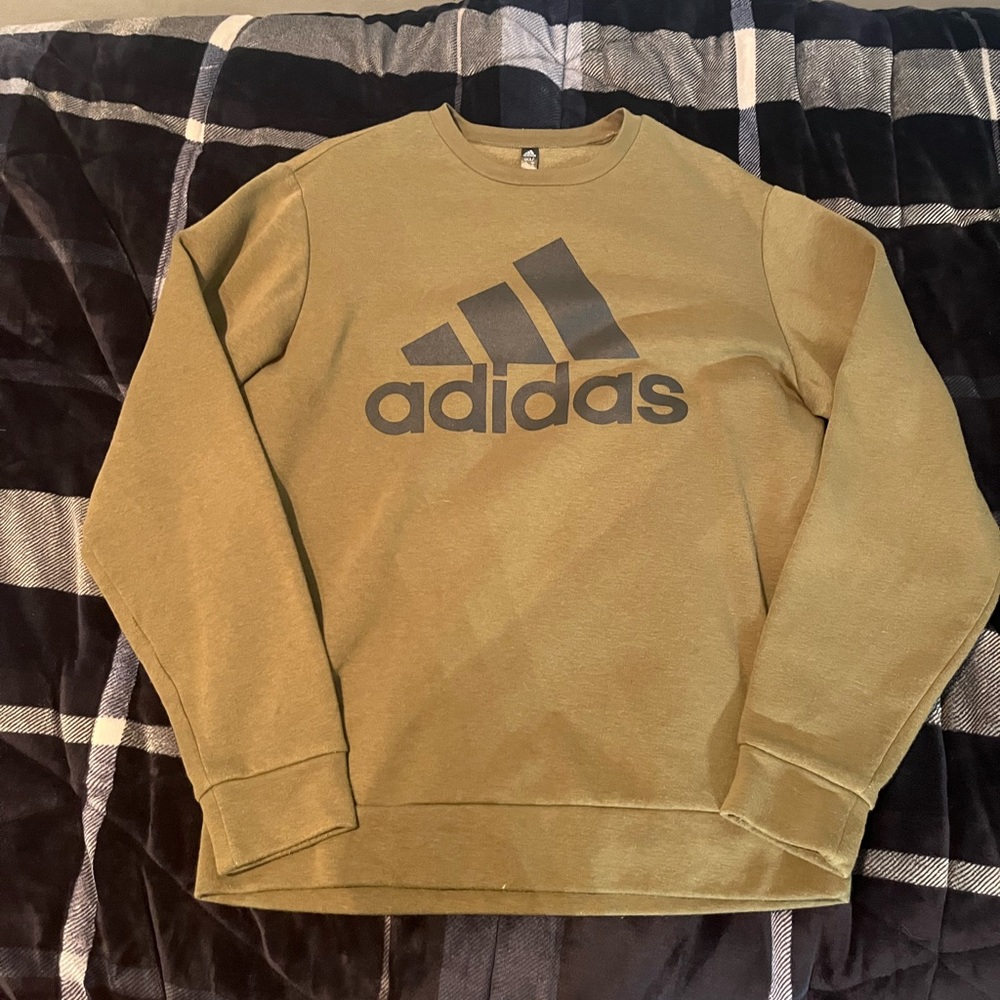 Adidas Golf Olive Green Sweater/Crewneck Men’s Size Medium